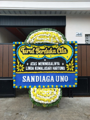 Papan Bunga Duka di Rajapolah