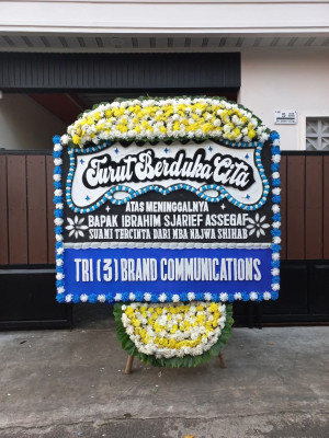 Papan Bunga Duka di Rajapolah